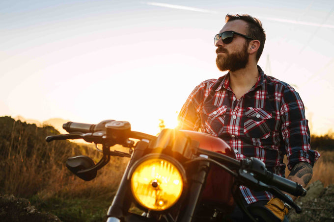 Earplugs for motorcycle riding