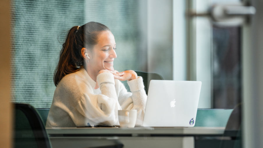 Happy Employee Working